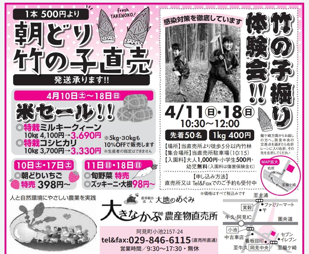 たけのこセール開幕！！